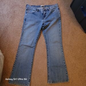 Signature by Levi Strauss Light Blue Flare Jeans